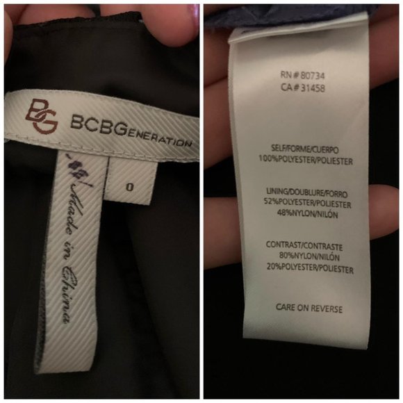 BCBG LACE ROMANTIC GOTHIC PROM DRESS - Picture 4 of 4